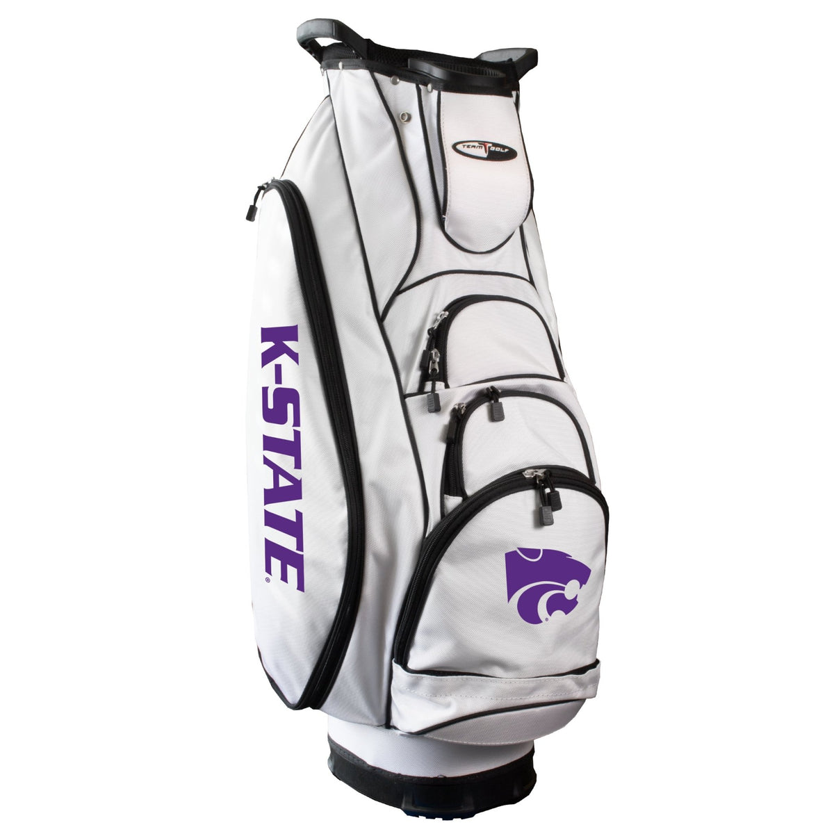 Kansas State Albatross golf cart bag in White