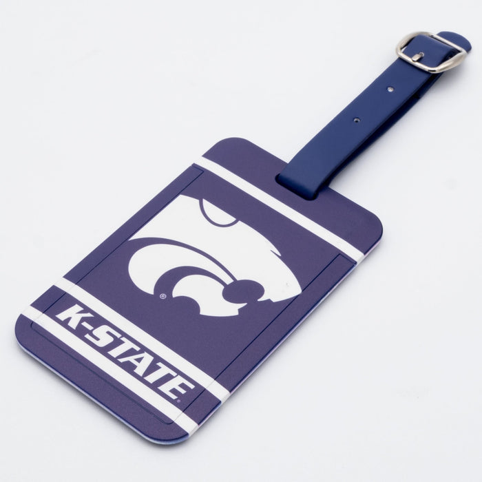 Kansas State Wildcats plastic golf bag tag by Team Golf, product photo 1