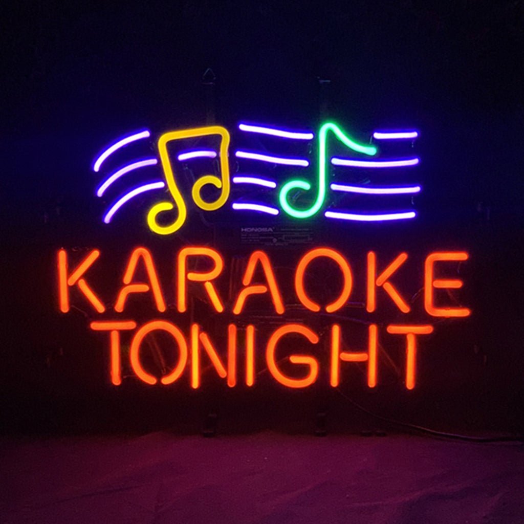 Karaokke Tonight Neon Signs Light - Club Rehab