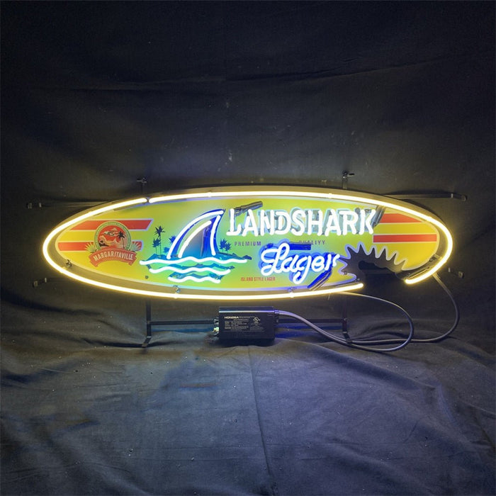 Land Shark Lager Beer Neon Signs - Club Rehab