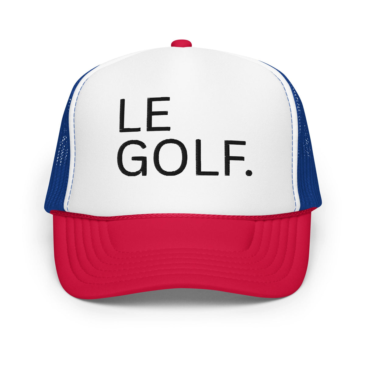 Le Golf. But make it fashion. - White / Royal / Red - Club Rehab