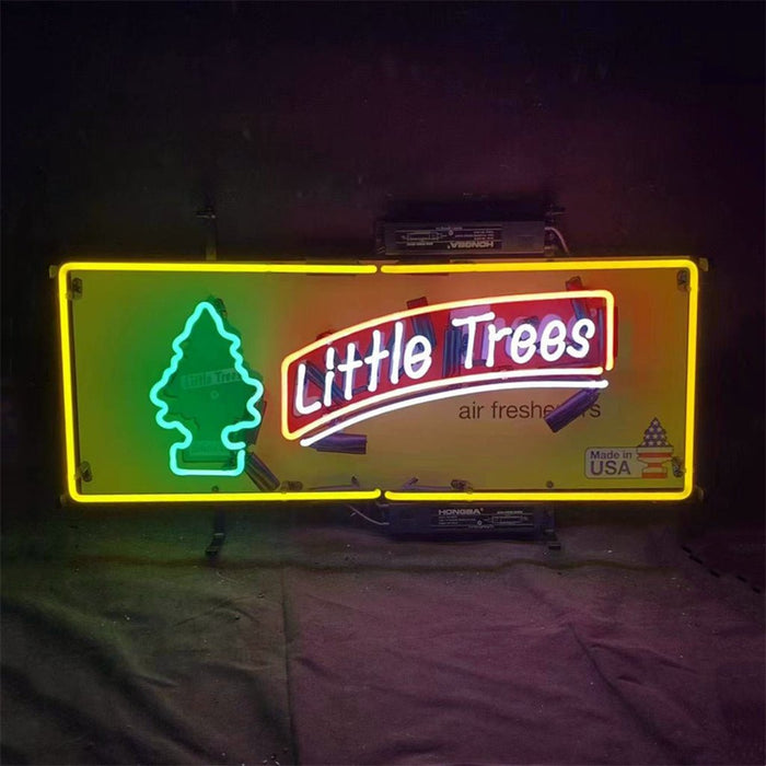 Little Trees Make in USA Neon Signs Light - Club Rehab