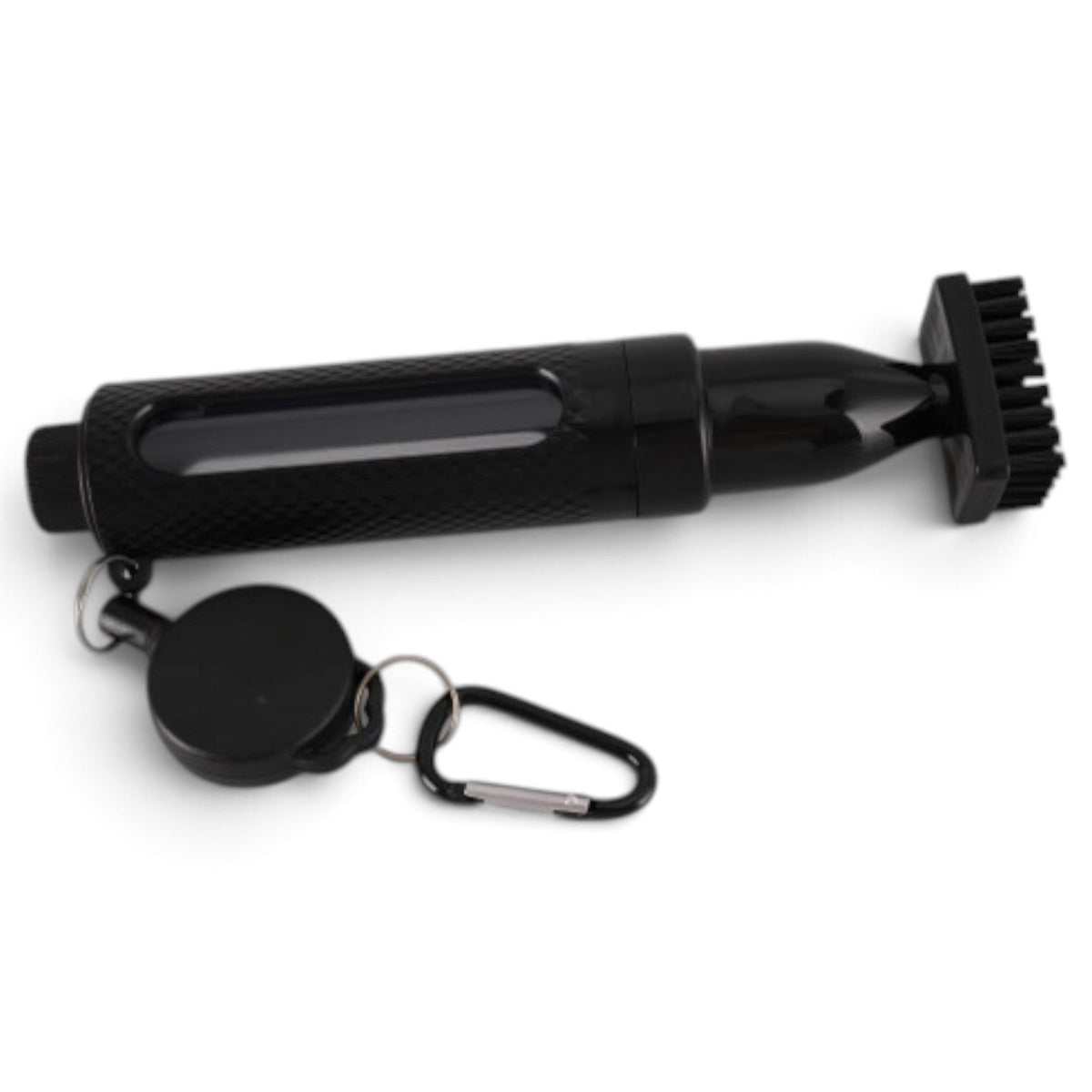 Logie Joe's Club Scrub Brush | Refillable Golf Club Cleaner | Retractable Clip, Strong Bristles & Golf Bag Attachment - Club Rehab