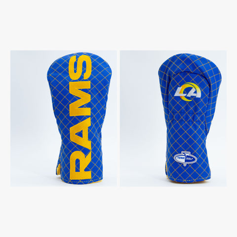 Los Angeles Rams Gesteppte Driver-Schlägerhaube