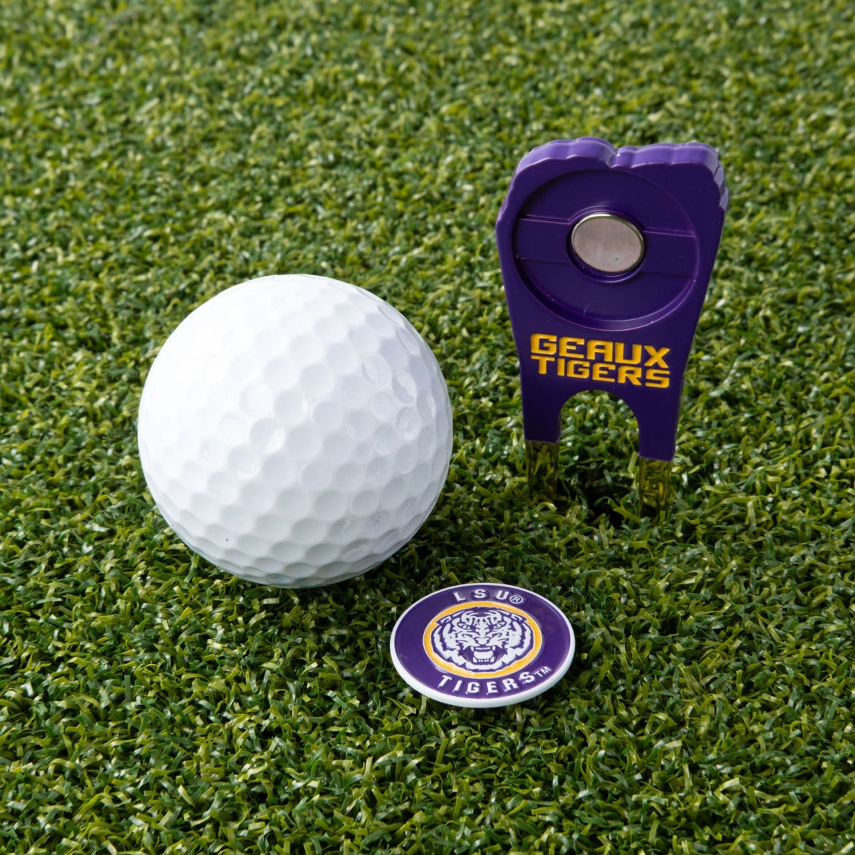 LSU Tigers Custom Shaped Divot Tool - Image 6 - Club Rehab