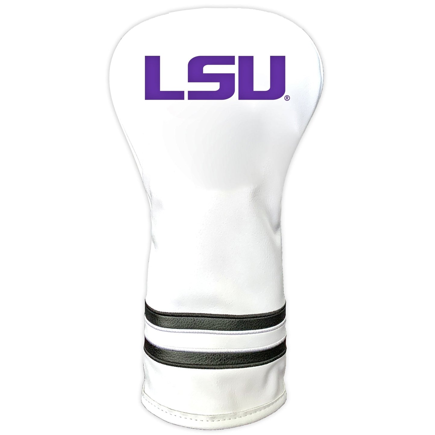 LSU Tigers Vintage Golf Headcovers β White - Club Rehab
