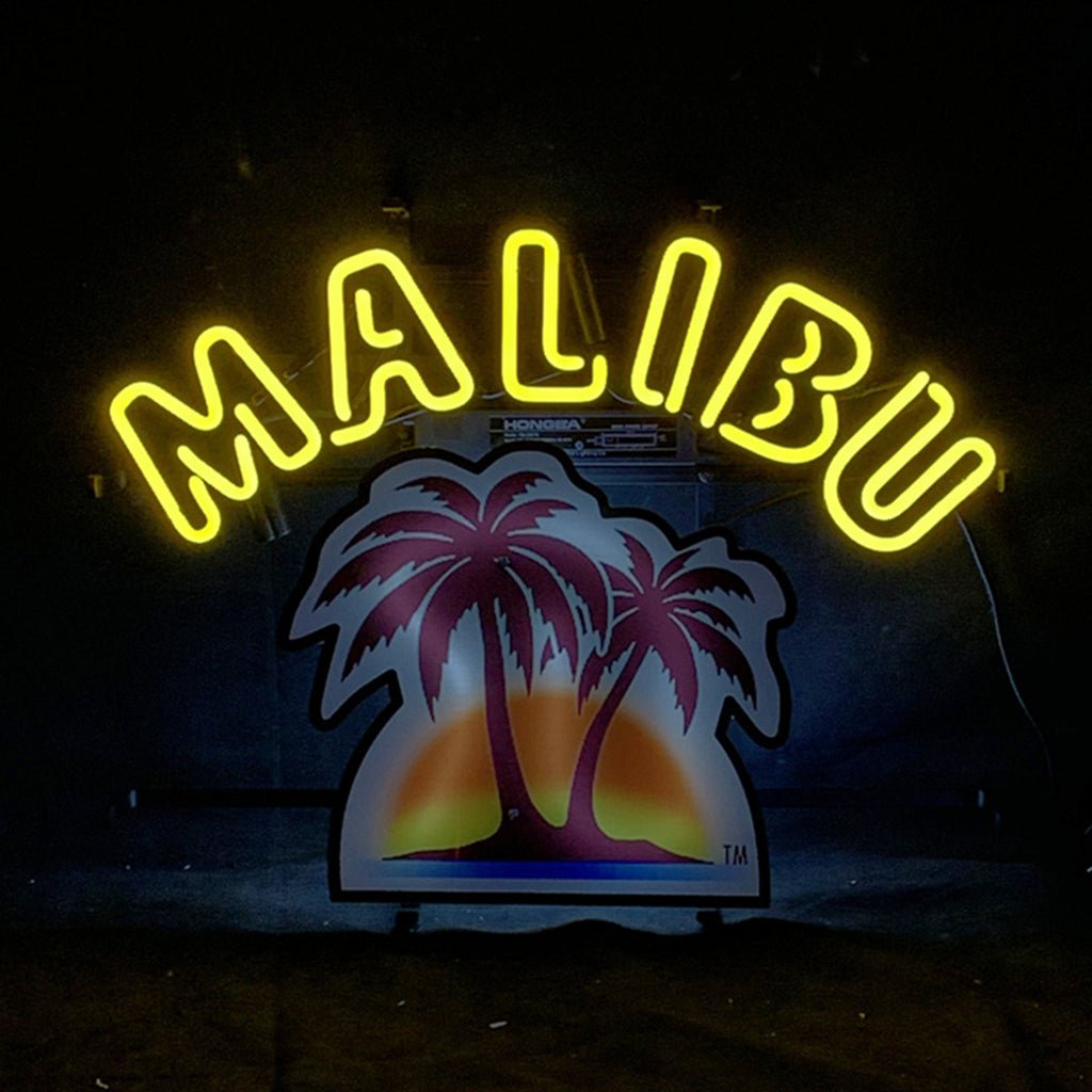Malibu Beer Neon Light Sign - Club Rehab