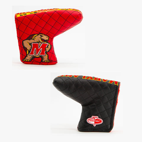Maryland Terrapins Split Quilted Blade Putter Cover