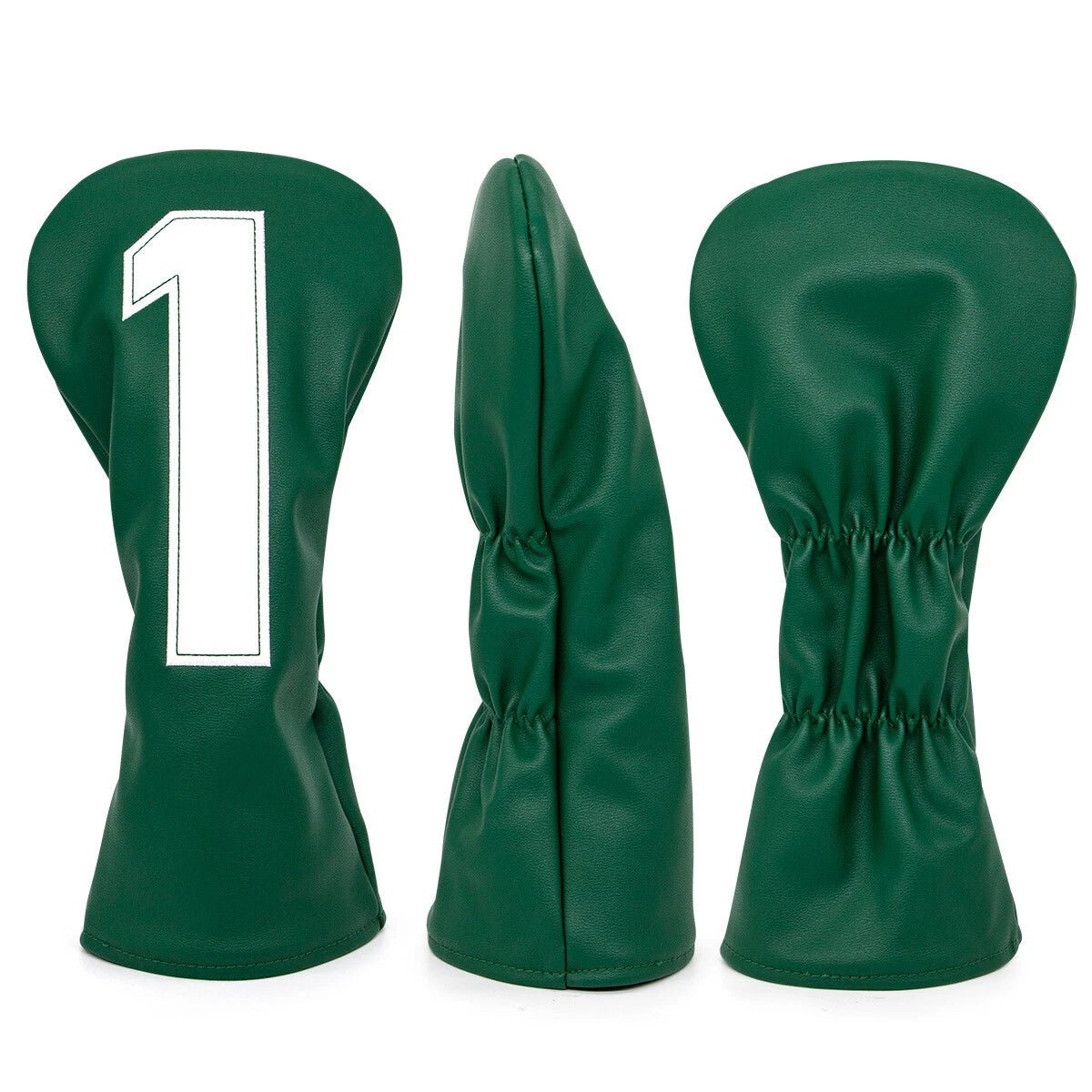 Masters Caddie Number Headcovers - Green Driver - Club Rehab