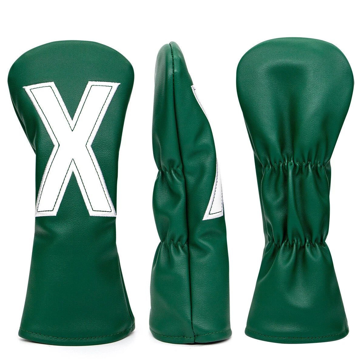 Masters Caddie Number Headcovers - Green X Hybrid - Club Rehab