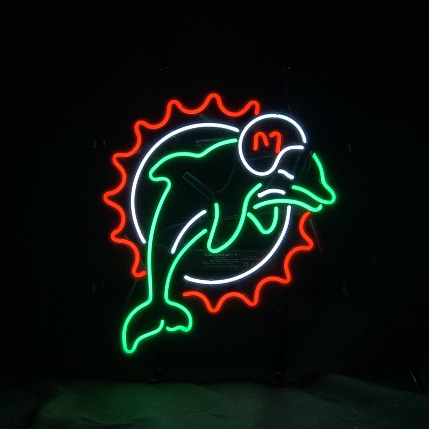 Miami Dolphins Football Logo Neon Signs Light - Club Rehab