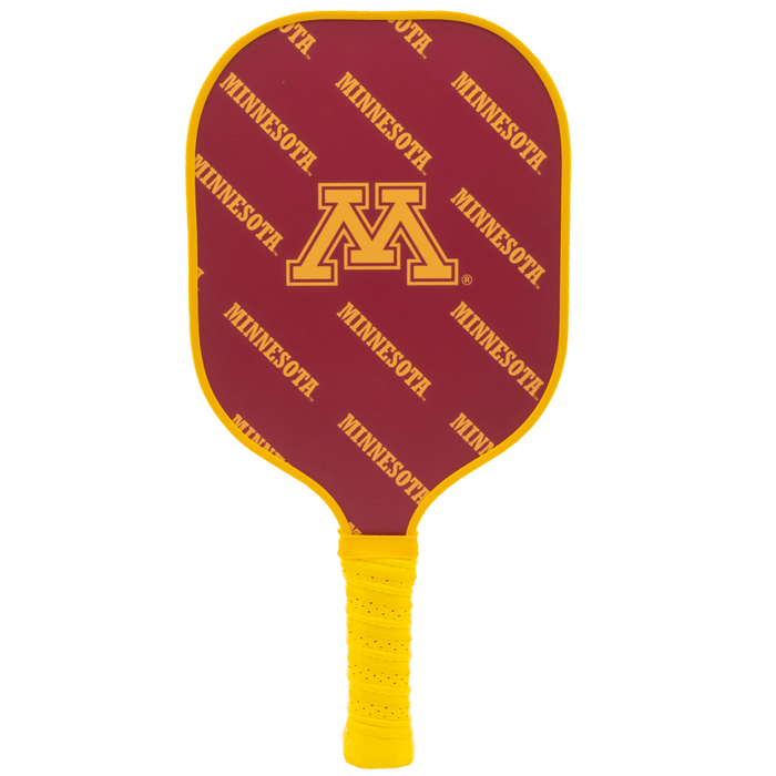 Minnesota Golden Gophers Pickleball Paddle | Carbon Fiber Face | 12mm Core - Club Rehab