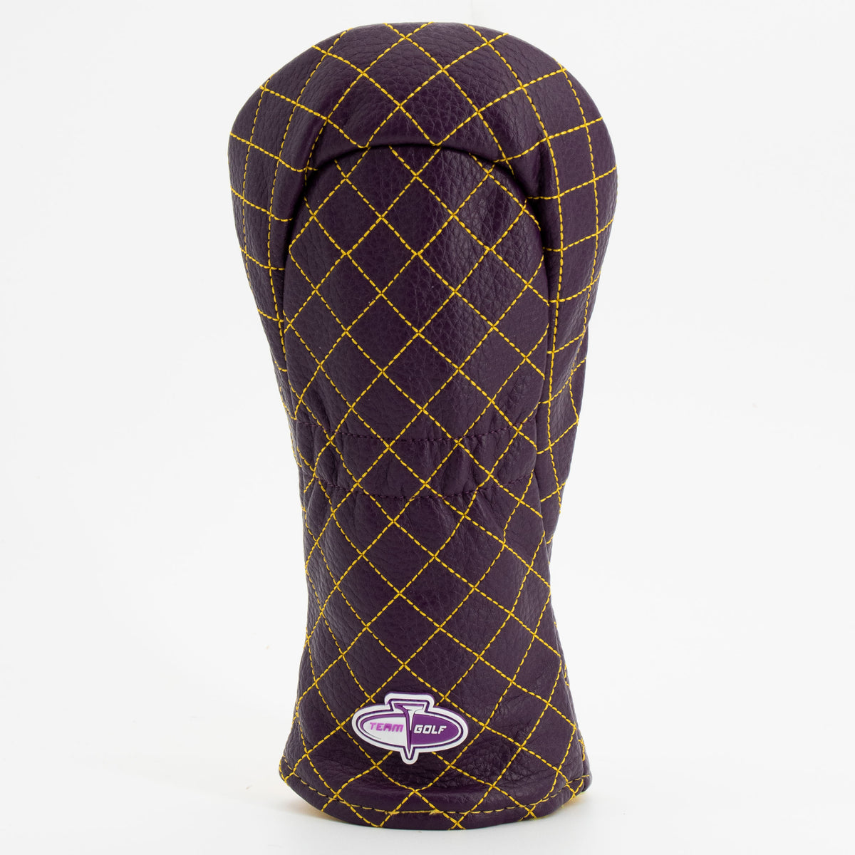 Minnesota Vikings Split Fairway quilted headcover, back view