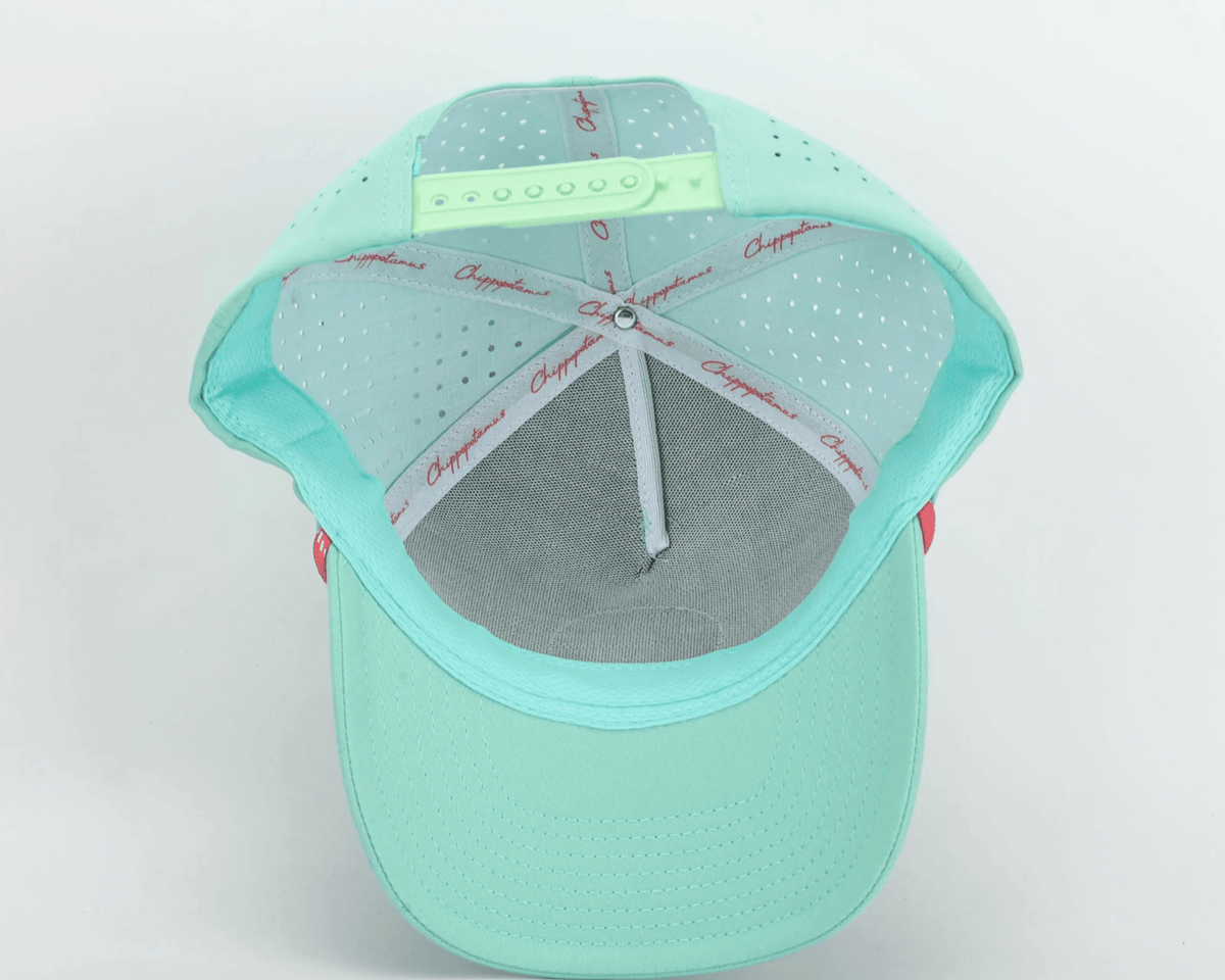 Mint Green Rope Hat - Chippopotamus Pink - Club Rehab