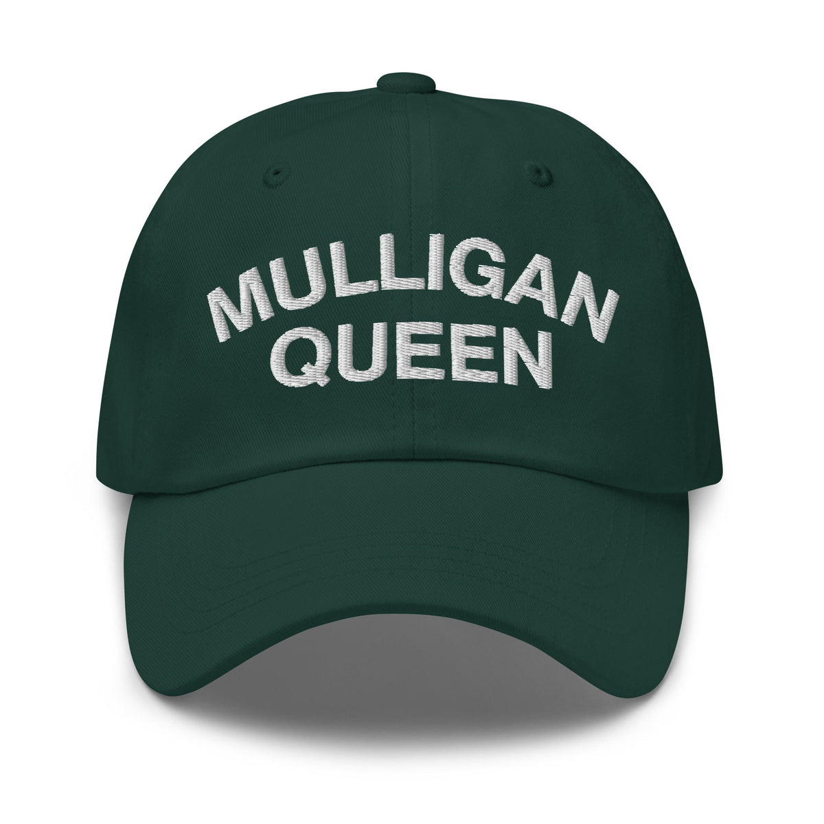 Mulligan Queen Embroidered Golf Hat - Spruce - Club Rehab