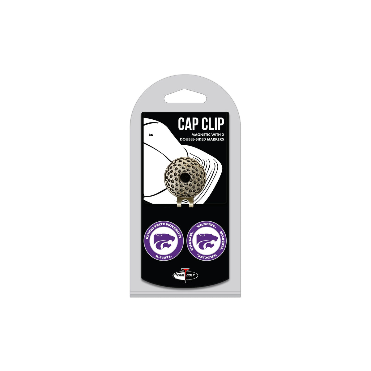 NCAA Hat Clips - Kansas State - Club Rehab