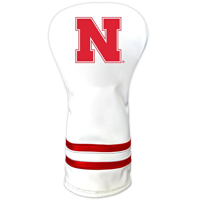 Nebraska Cornhuskers Vintage Golf Headcovers – White - Club Rehab