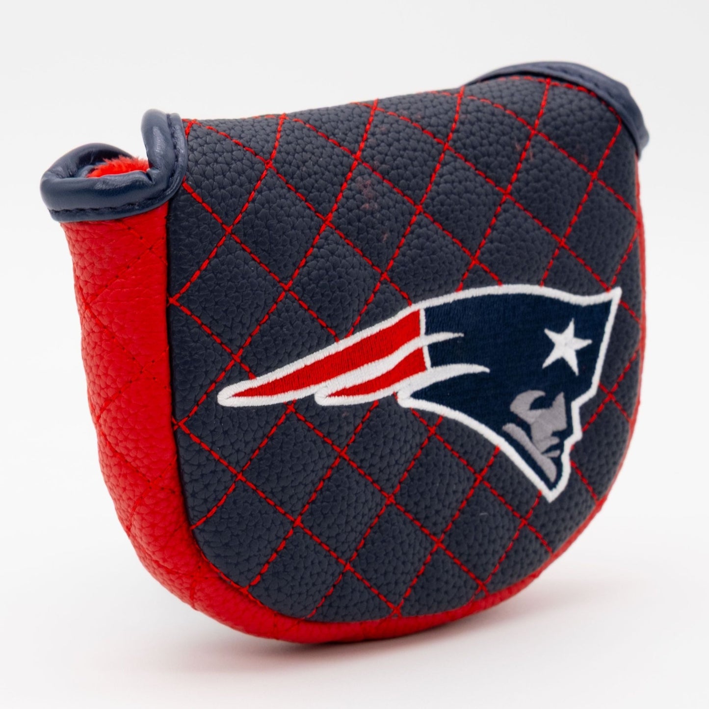 New England Patriots Quilted Headcovers – Do Your Job Collection - Mallet Putter Solid - Club Rehab