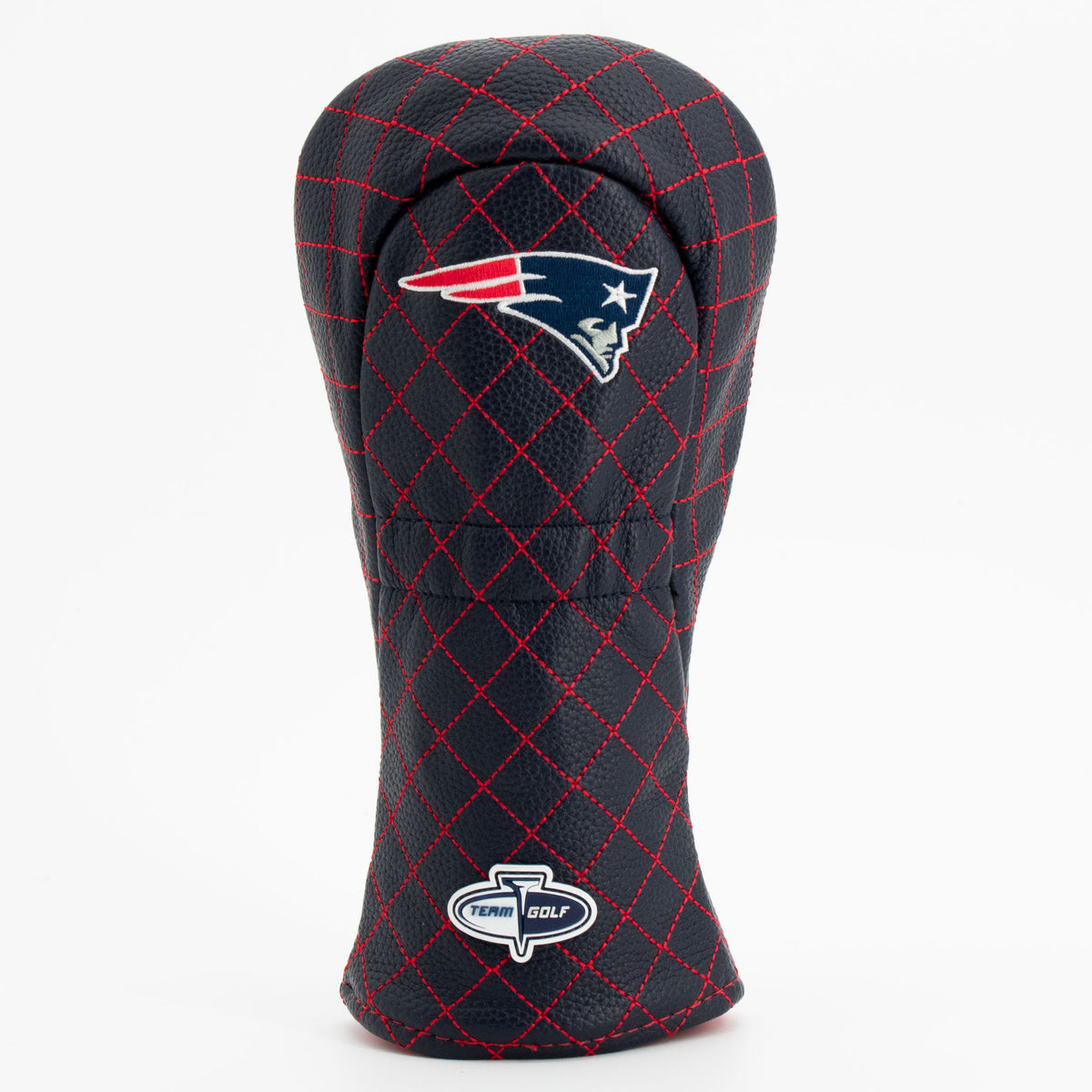 New England Patriots Solid Fairway quilted headcover, back view