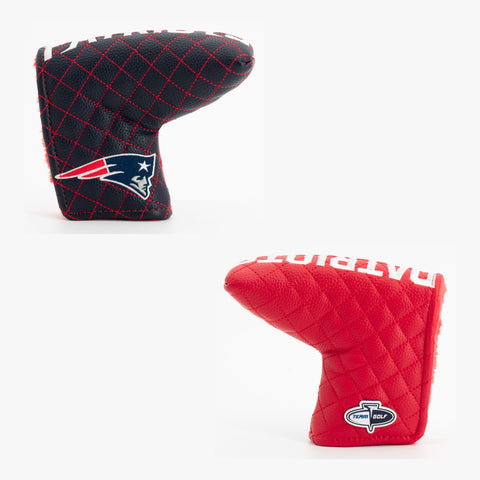 New England Patriots Split Quilted Blade Putter Cover