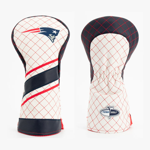 New England Patriots Gesteppte Driver-Schlägerhaube mit Streifen