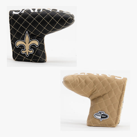 New Orleans Saints Split Quilted Blade Putter Cover