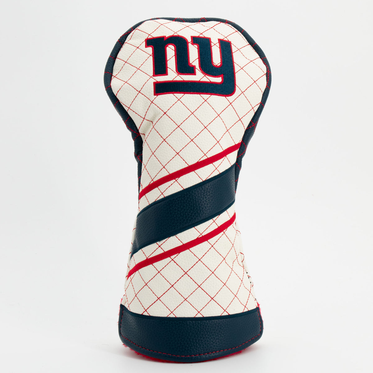 New York Giants Striped Driver quilted headcover, front view