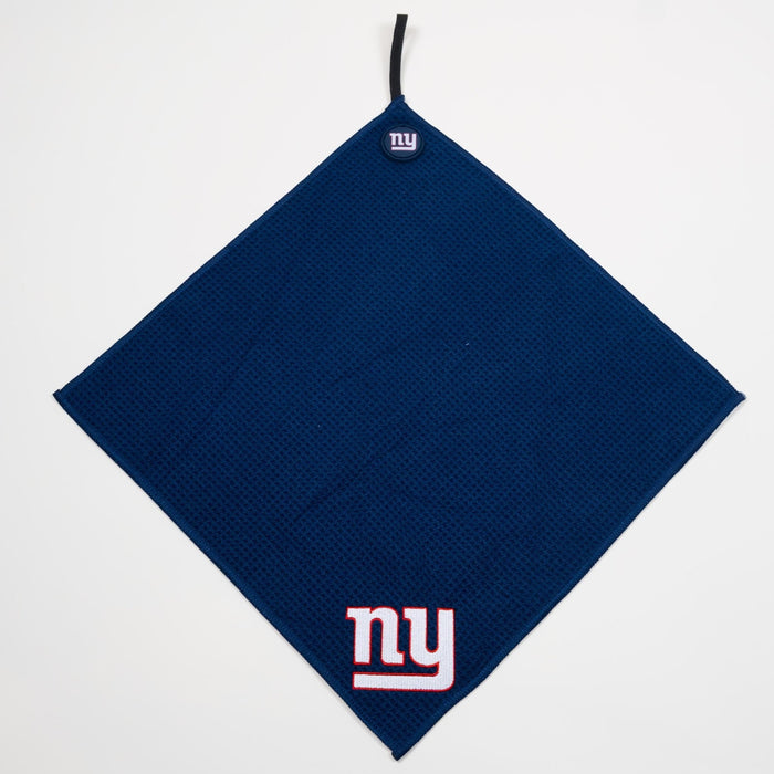 NFL Team Magnetic Embroidered Golf Towel – 15" x 15" - New York Giants - Club Rehab