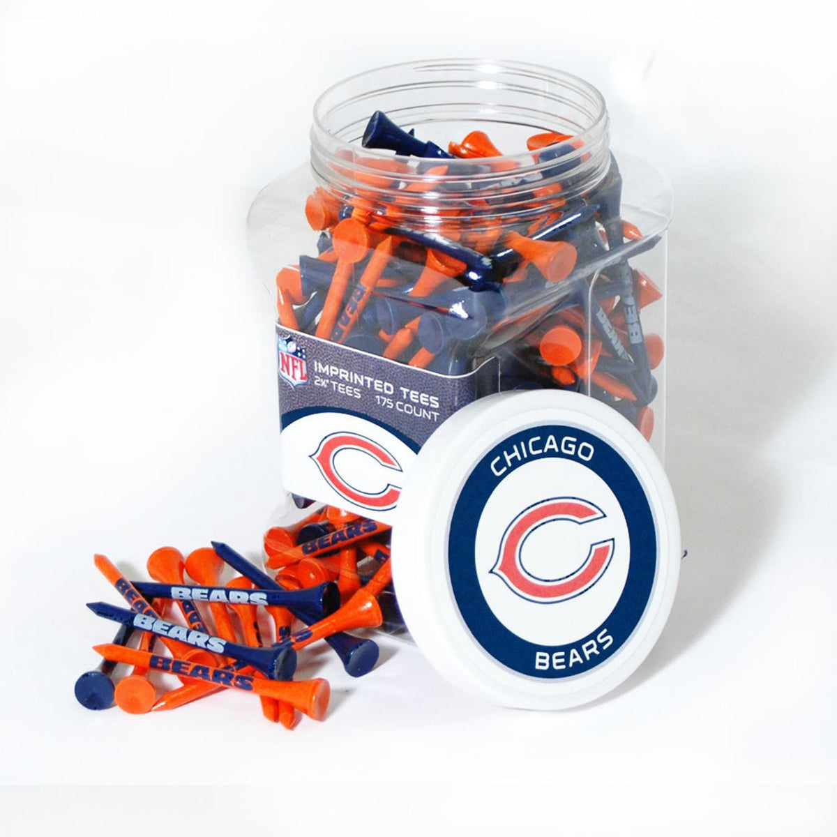 NFL Tee Jar – Show Your Team Colors Every Swing - Chicago Bears - Club Rehab