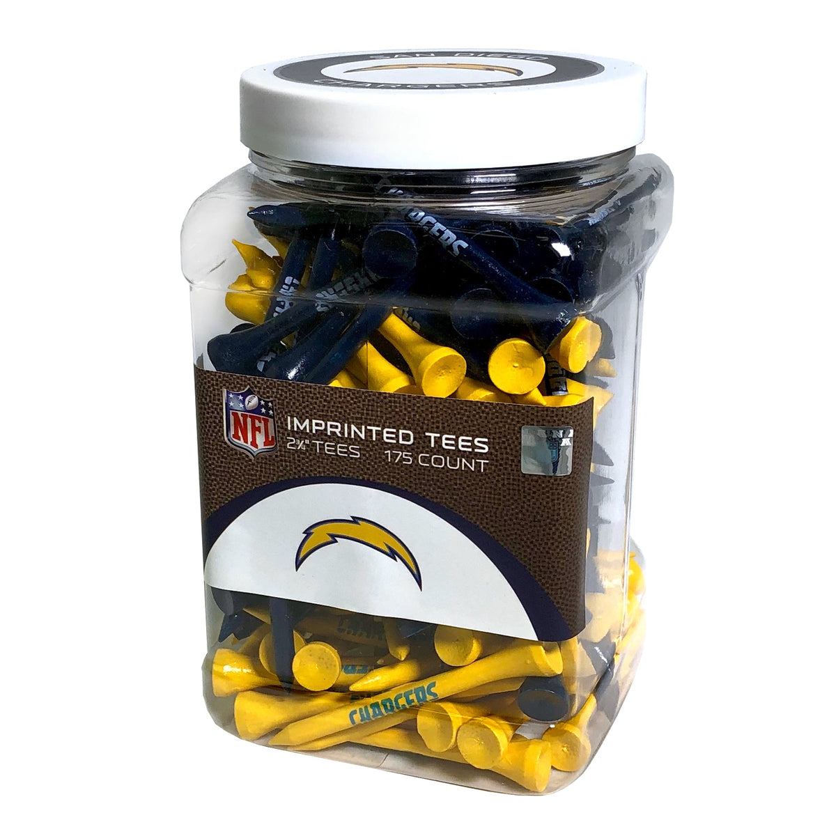 NFL Tee Jar – Show Your Team Colors Every Swing - Los Angeles Chargers - Club Rehab