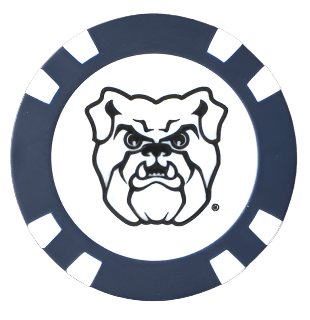 Officially Licensed Butler Bulldogs Poker Chip Ball Marker - Club Rehab