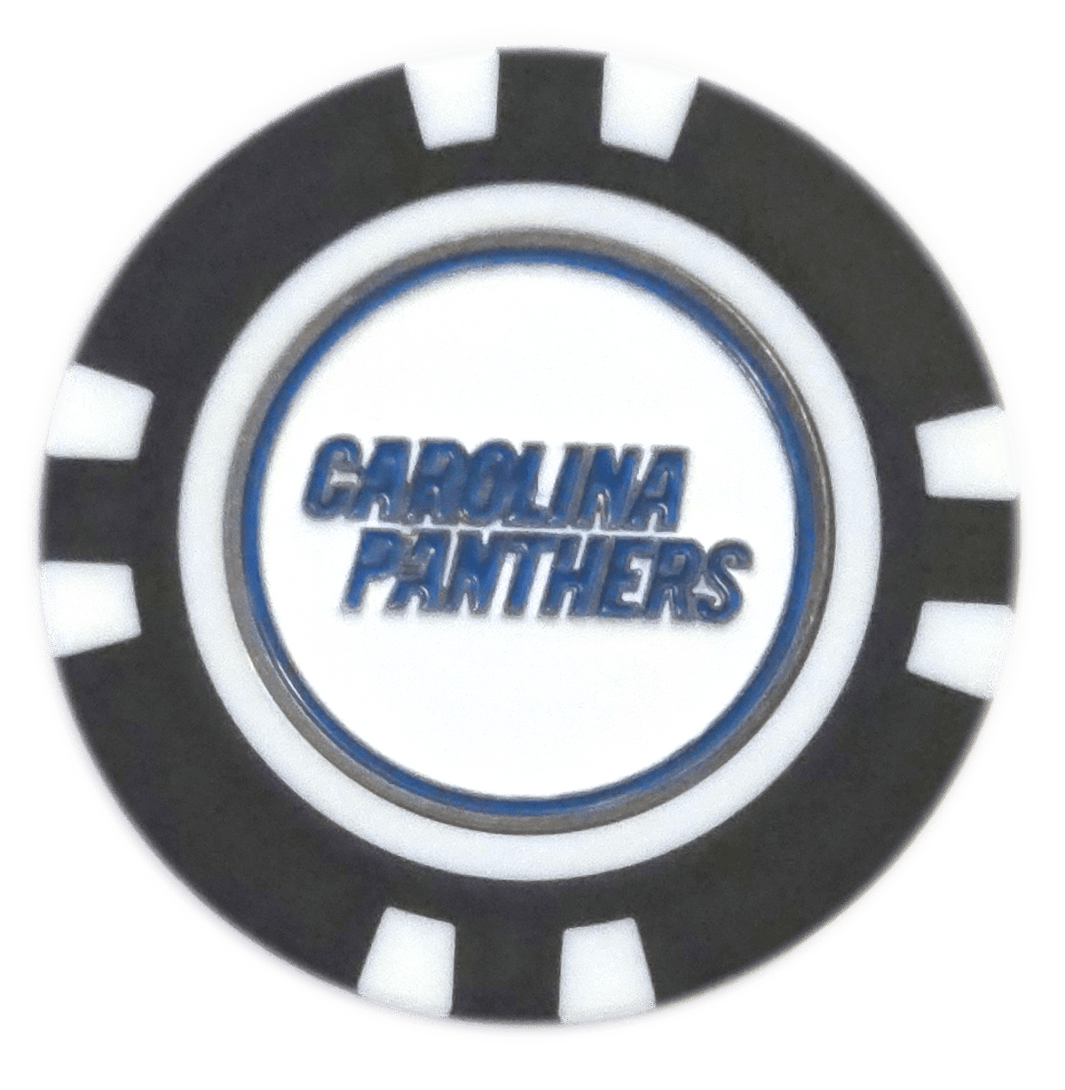 Officially Licensed Carolina Panthers Poker Chip Ball Marker - Club Rehab