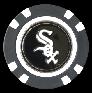 Officially Licensed Chicago White Sox Poker Chip Ball Marker - Club Rehab