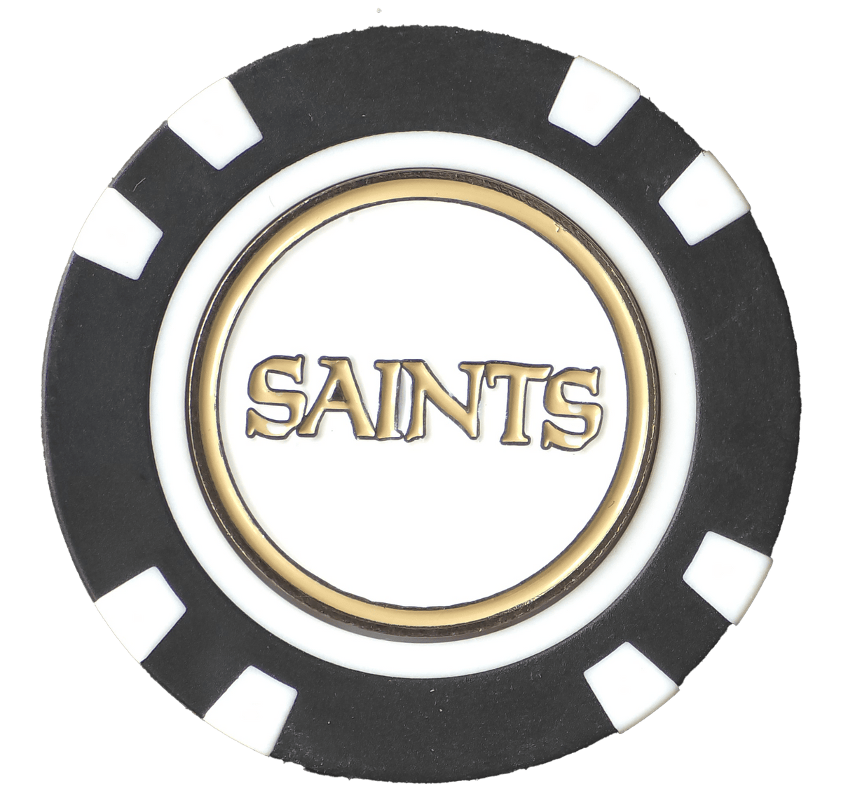 Officially Licensed New Orleans Saints Poker Chip Ball Marker - Club Rehab