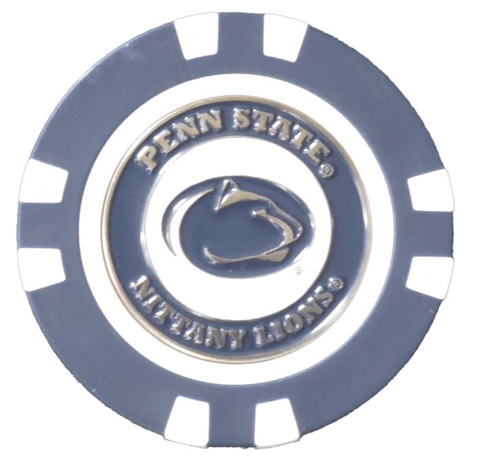 Officially Licensed Penn State Nittany Lions Poker Chip Ball Marker - Club Rehab