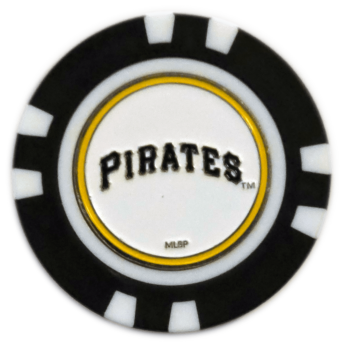 Officially Licensed Pittsburgh Pirates Poker Chip Ball Marker - Club Rehab