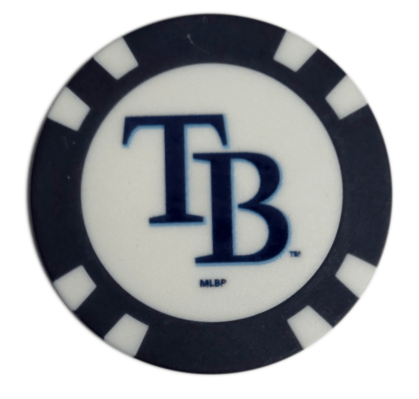 Officially Licensed Tampa Bay Rays Poker Chip Golf Ball Marker - Club Rehab