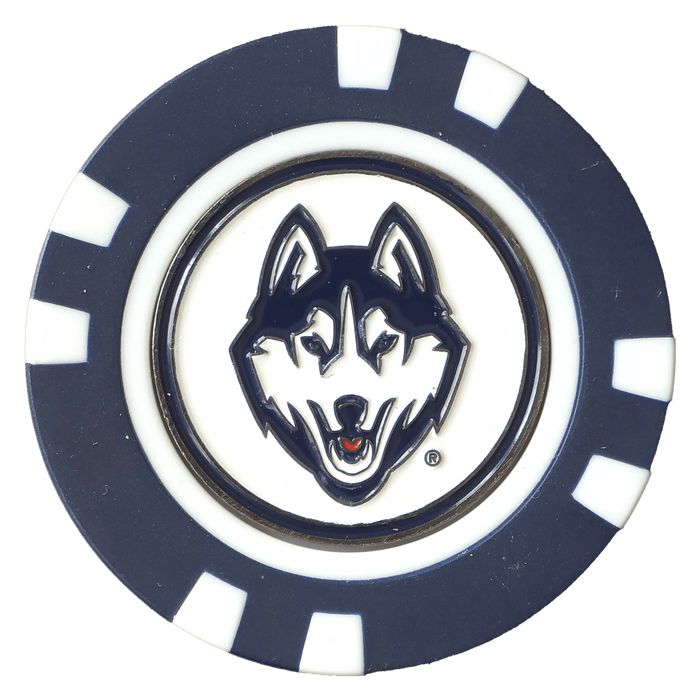 Officially Licensed UConn Huskies Poker Chip Ball Marker - Club Rehab