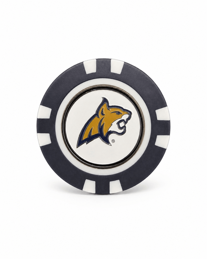 Officially Montana State Bobcats Poker Chip Ball Marker - Club Rehab