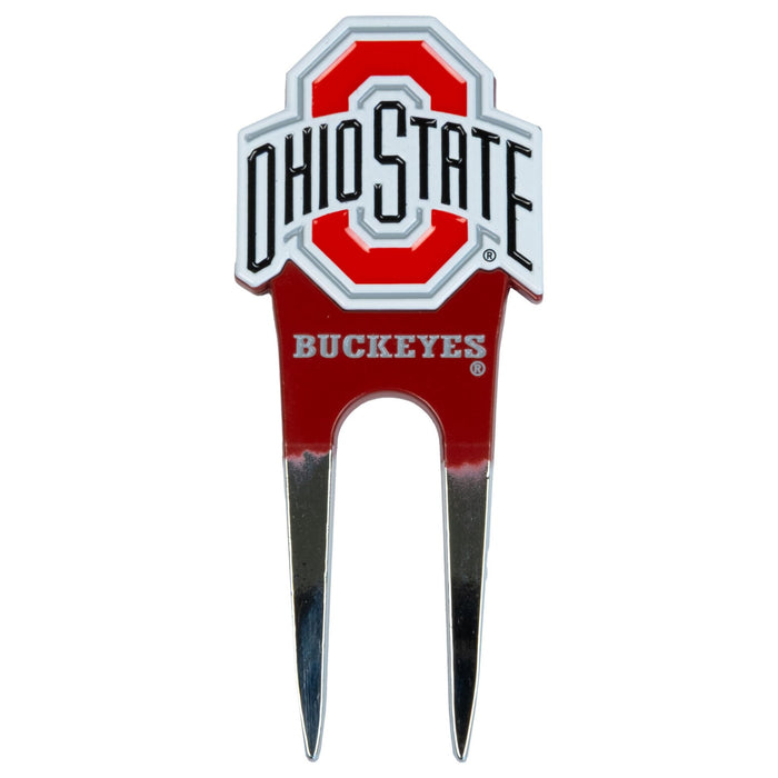 Ohio State Buckeyes Custom Shaped Divot Tool - Image 1 - Club Rehab