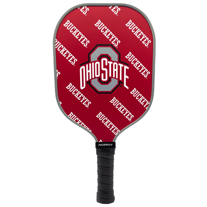 Ohio State Buckeyes Pickleball Paddle | Carbon Fiber Face | 12mm Core - Club Rehab