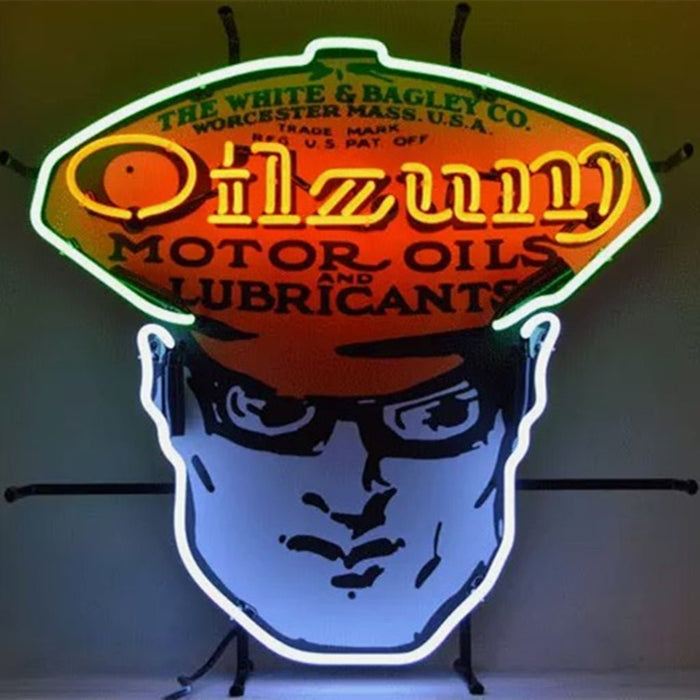 Oilzum Motor Oils Lubricants Neon Signs - Club Rehab