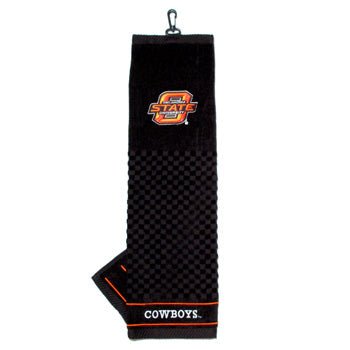 Oklahoma State Cowboys embroidered golf towel