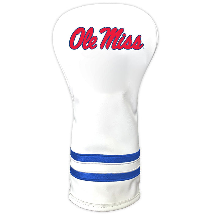Ole Miss Rebels Vintage Golf Headcovers – White - Club Rehab