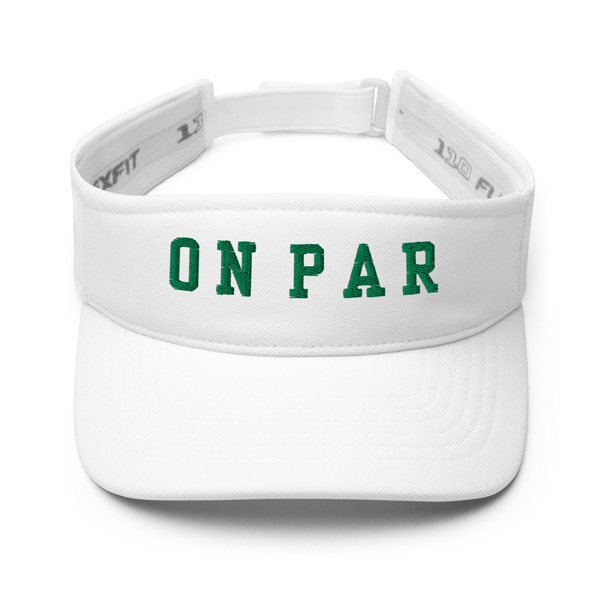 On Par Embroidered Golf Visor for Women - Club Rehab