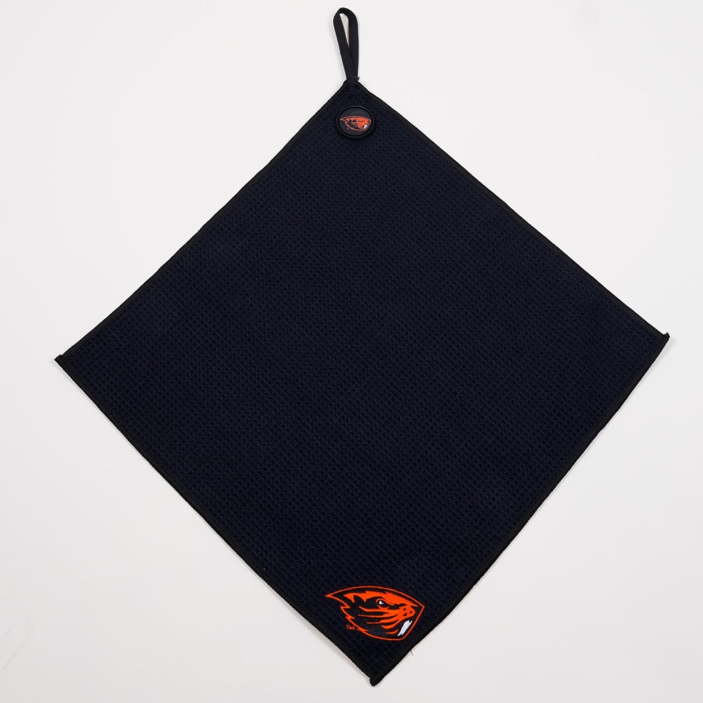 Oregon State Beavers NCAA Magnetic Embroidered Golf Towel – 15" x 15" - Club Rehab