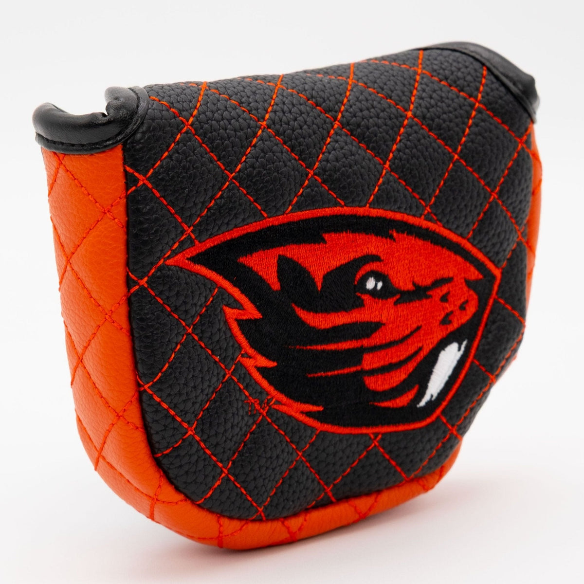 Oregon State Beavers Solid Quilted Mallet Putter Headcover - golf headcover product images