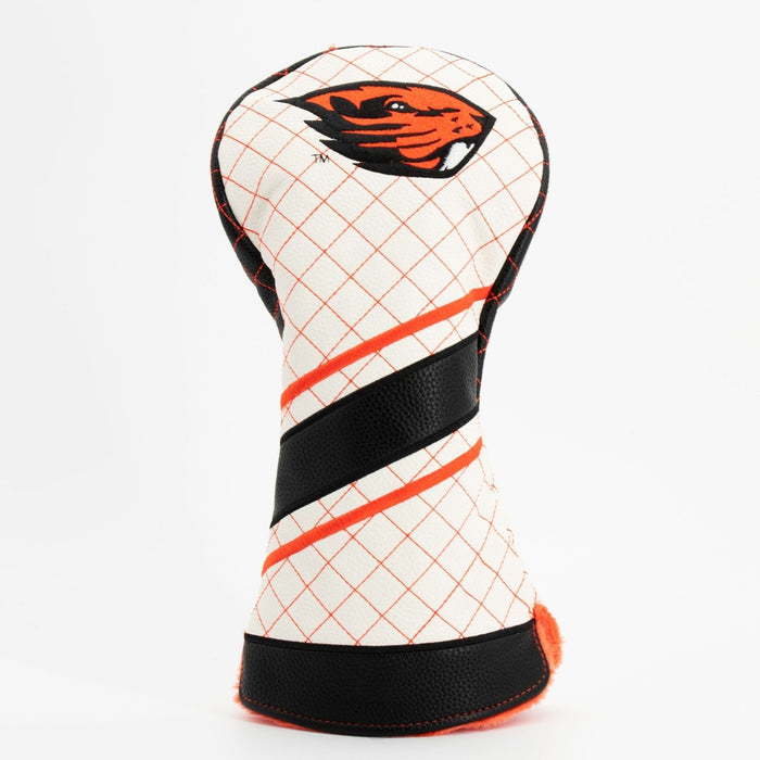 Oregon State Beavers Quilted Headcovers – Go Beavs Collection - Driver Stripe - Club Rehab