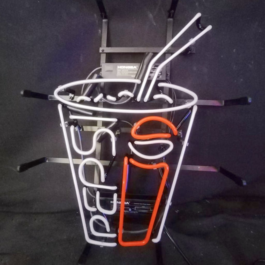 Pepsi Coke Cup Neon Signs Light - Club Rehab