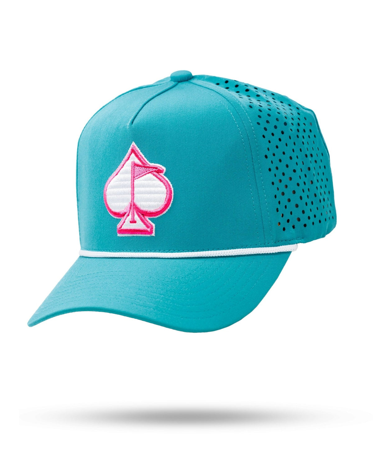 Perforated Rope Hat - Baby Blue - Club Rehab